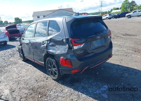 2021 Subaru Forester Sport из США, поврежденный, VIN JF2SKARC8MH583089